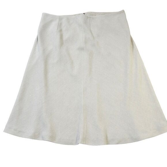 Armani Collezioni Khaki Fit n Flare Skirt, Size 14 - Picture 2 of 8